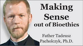 Father Pacholczyk, Ph.D., serves as the Director of Education at The National Catholic Bioethics Center