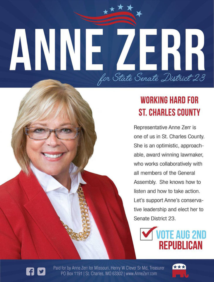Missouri Republican Anne Zerr