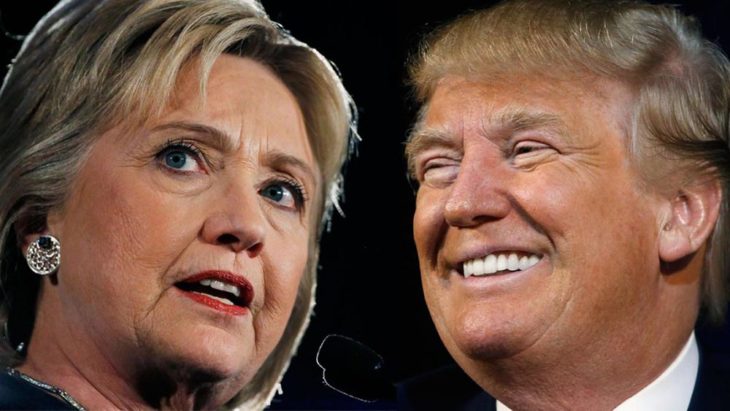 Trump vs Clinton Life on the LIne