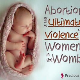 Abortion kills an innocent human life