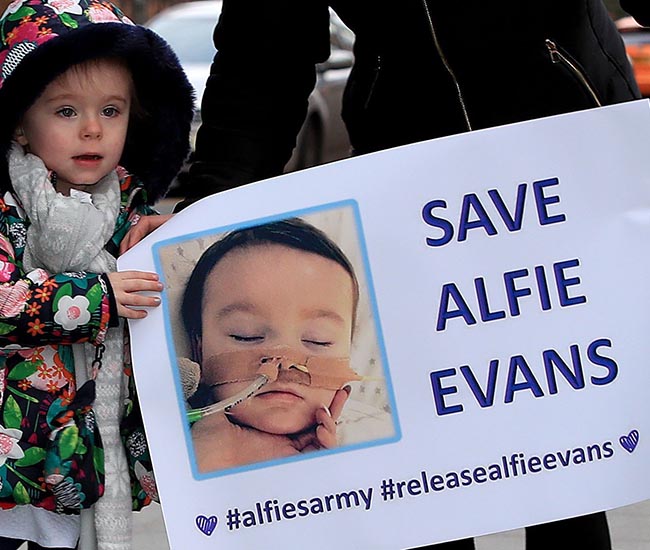 Judge sentences baby Alfie to death . . . but he LIVES . . . now what?