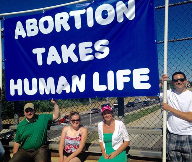 Abortion takes a human life